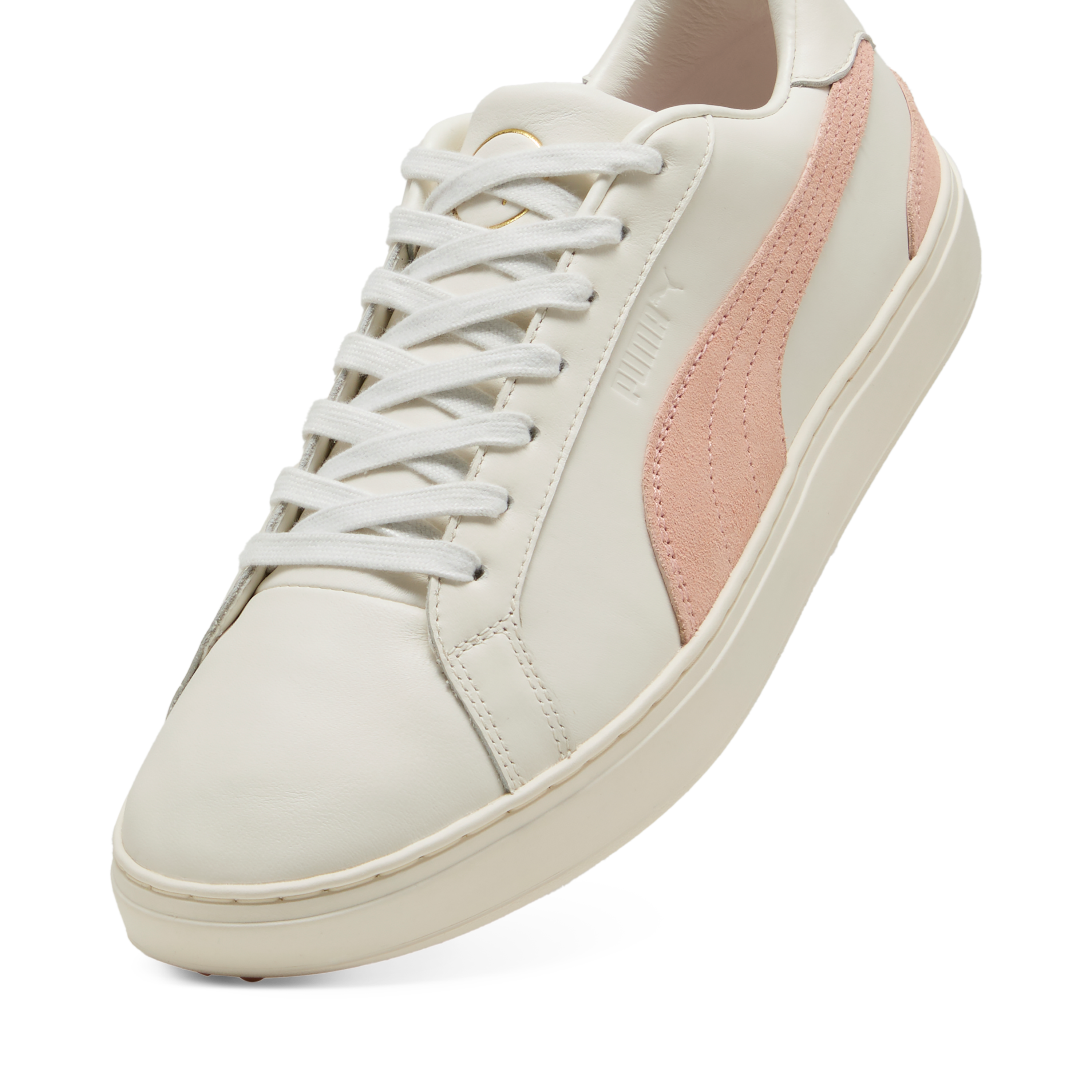 Men's Clyde G Peaches Spikeless Golf Shoe - White/Peach