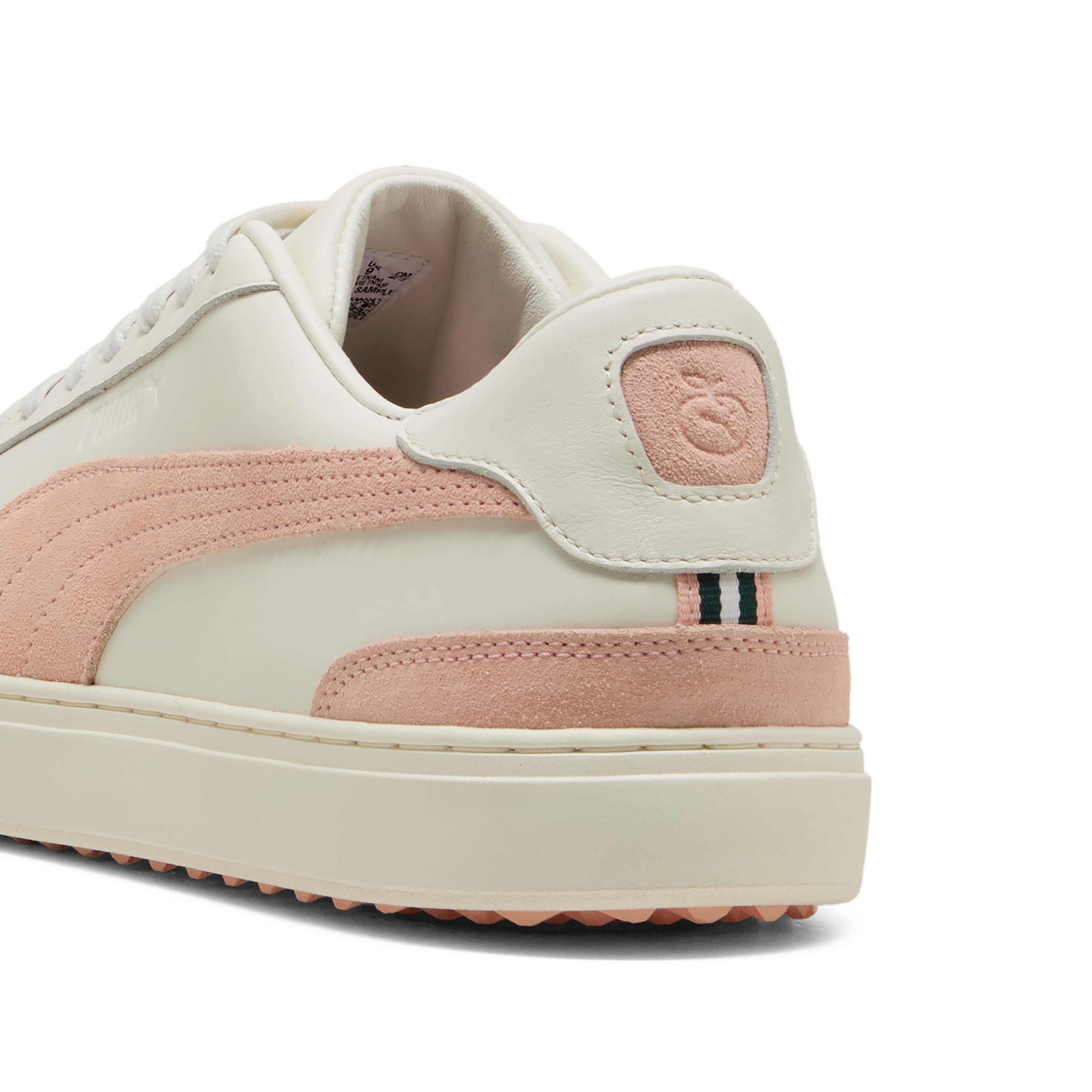 Men's Clyde G Peaches Spikeless Golf Shoe - White/Peach