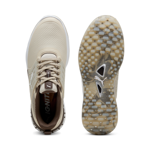 Chaussures de golf non cloutées Elevate 2 Milshake pour hommes – Brun PUMA