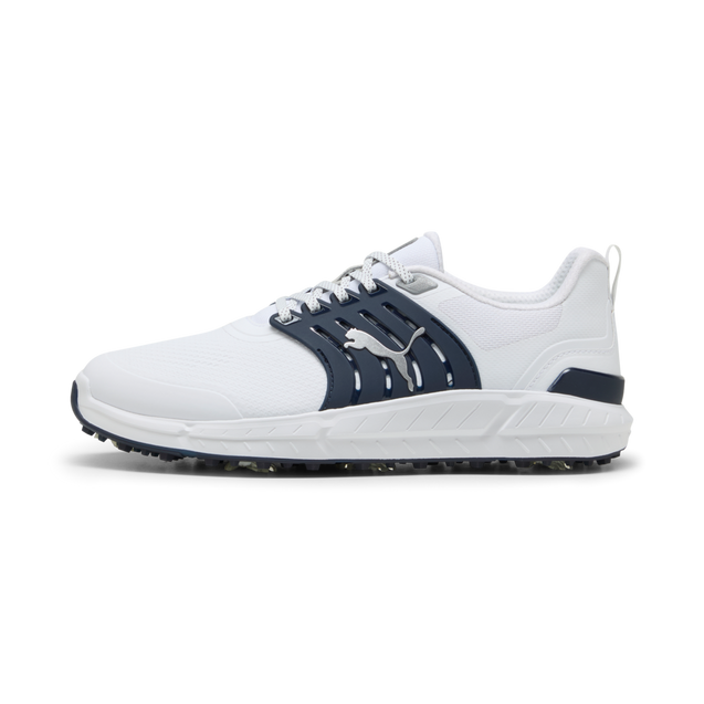 Men's Ignite Elevate 2 Tour Spiked Golf Shoe - White/Navy PUMA