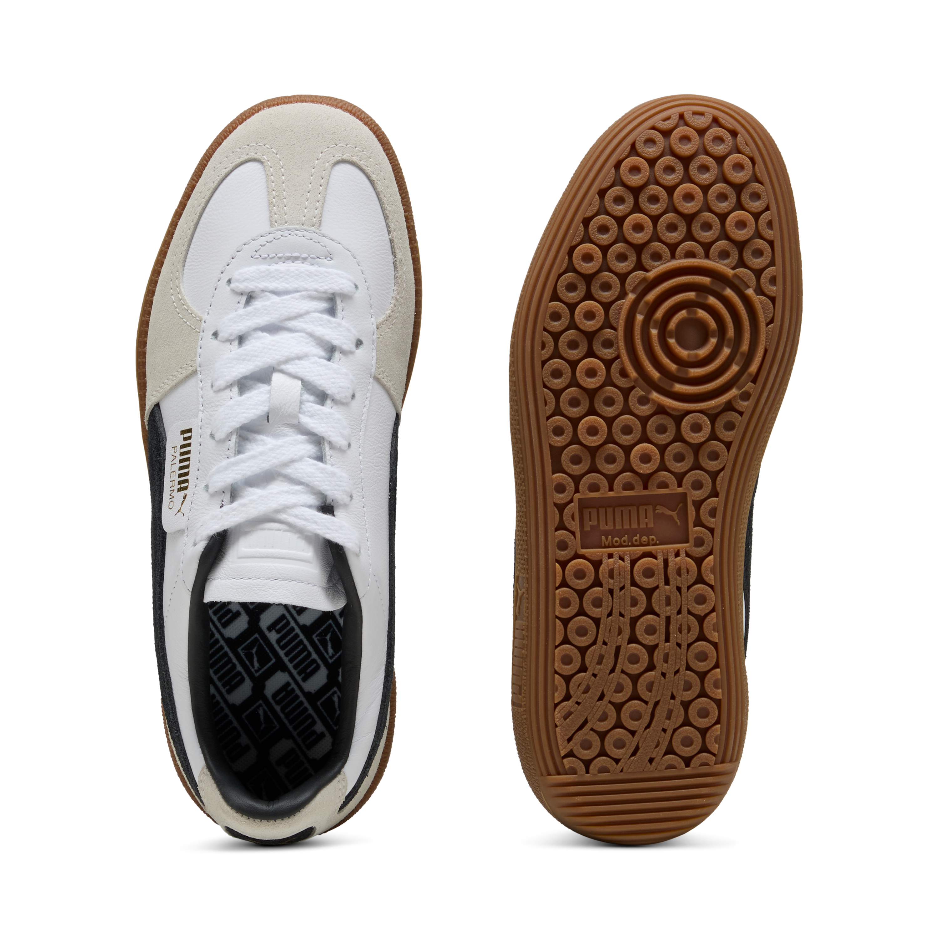 Women's Palermo G Spikeless Golf Shoe - White/Black