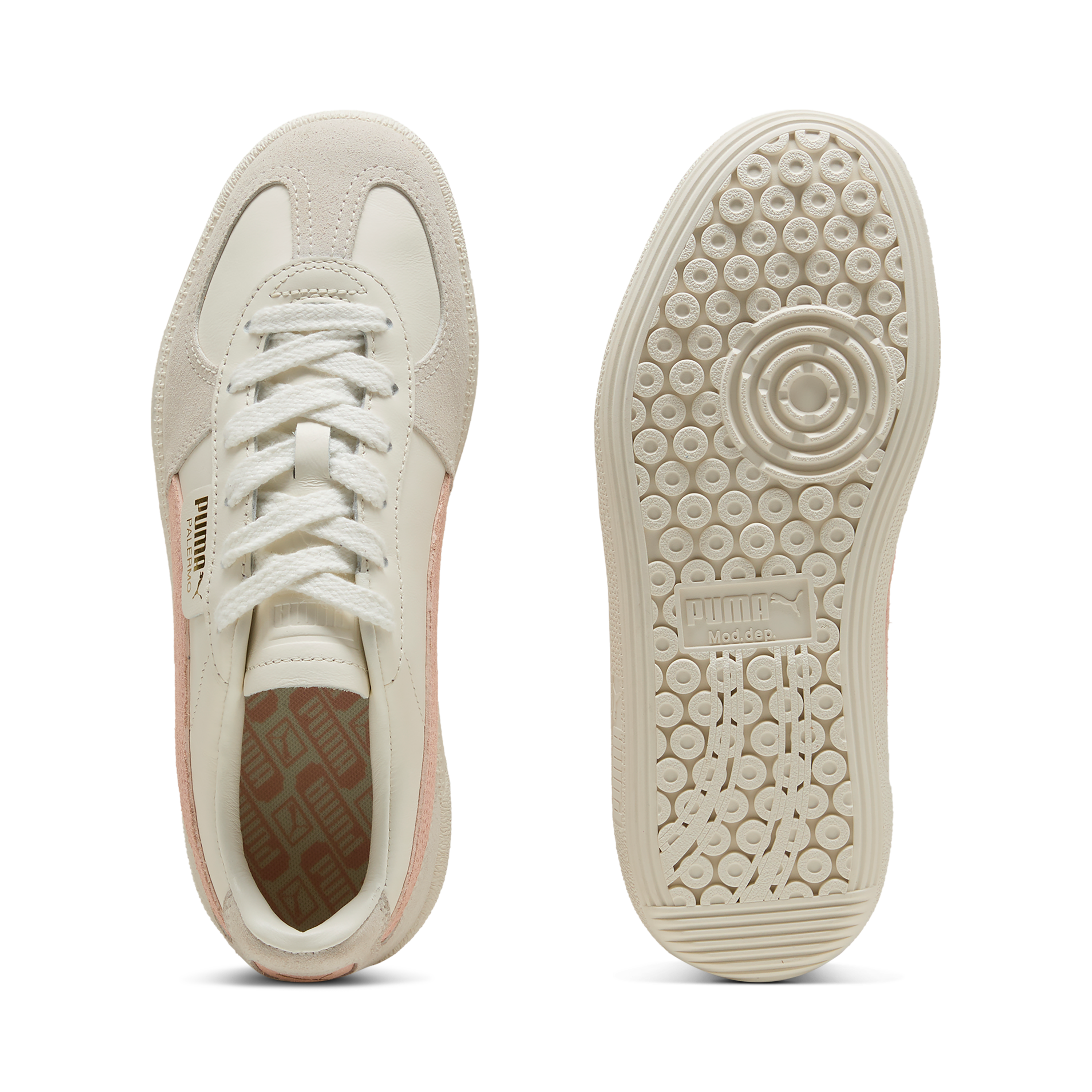 Prior Generation - Women's Palermo G Spikeless Golf Shoe Off-White/Peach