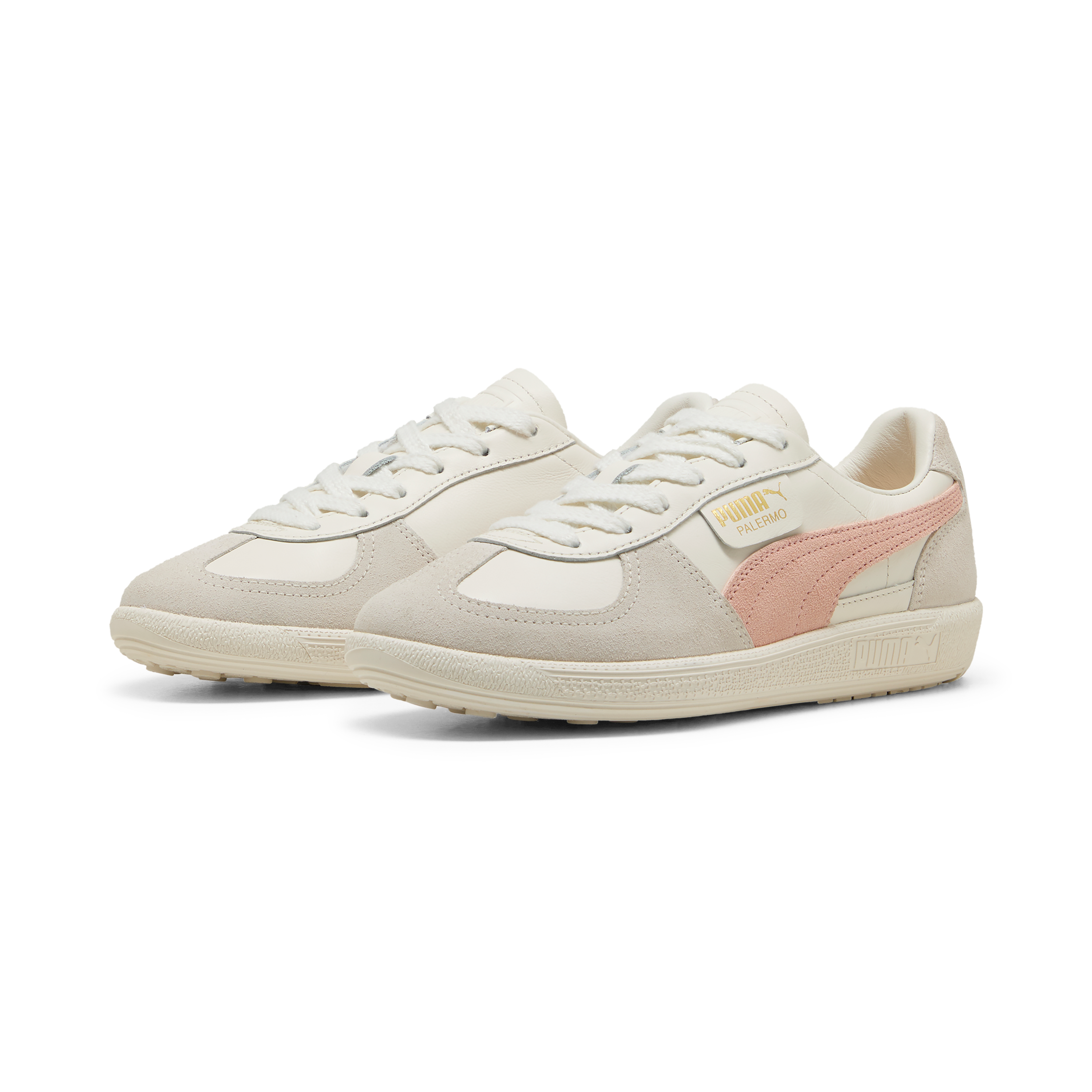 Women's Palermo G Spikeless Golf Shoe - Off-White/Peach