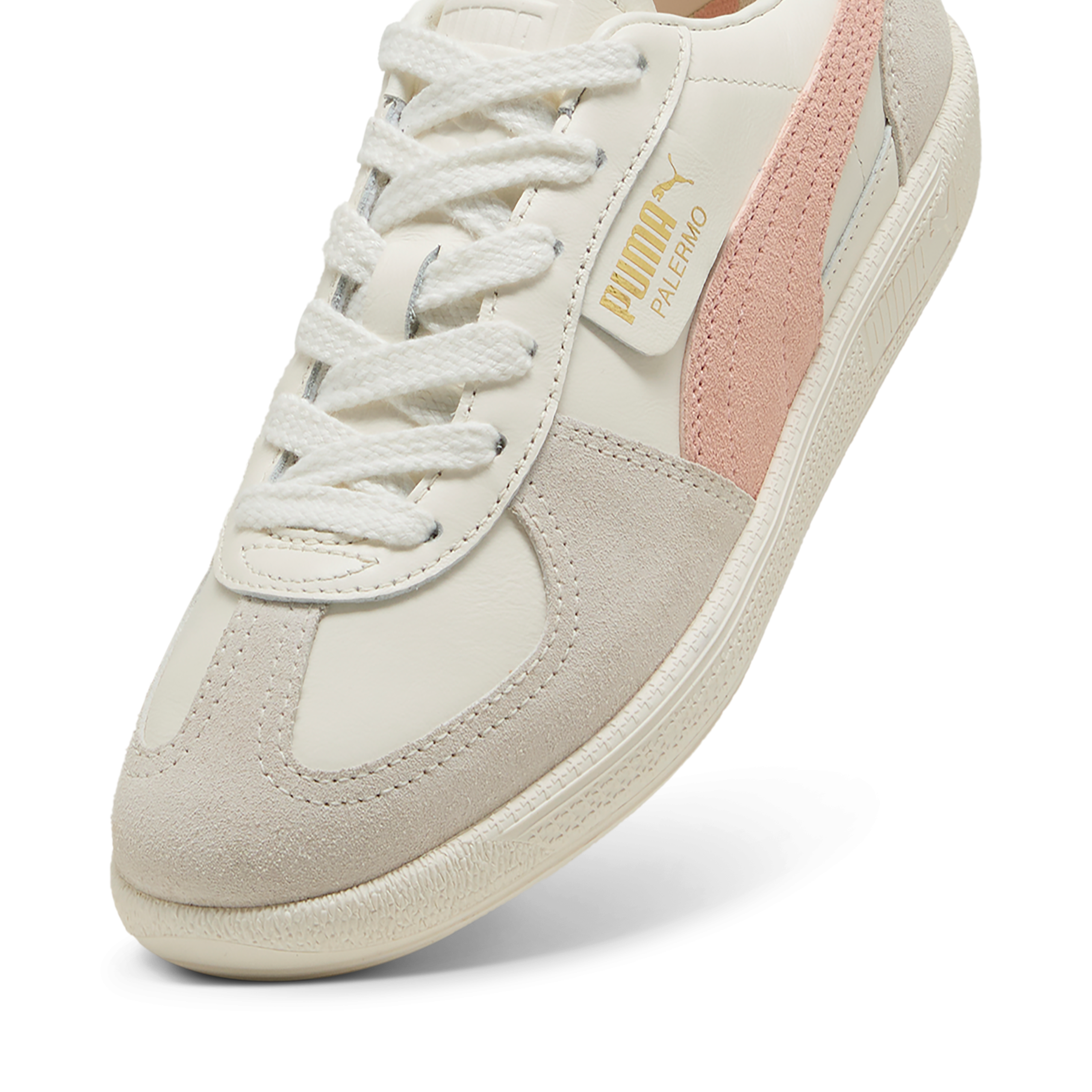 Women's Palermo G Spikeless Golf Shoe - Off-White/Peach