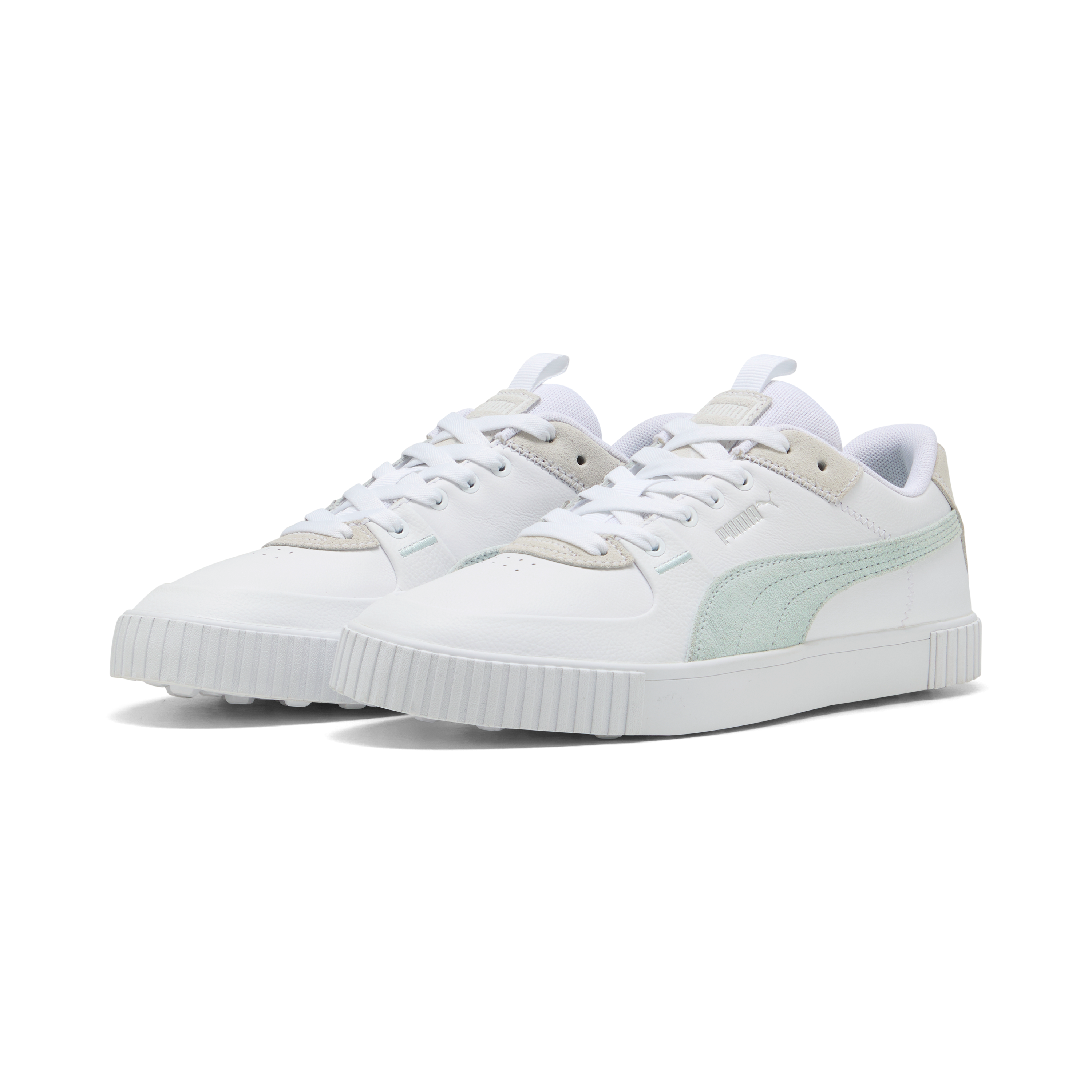 Women's Cali G Spikeless Golf Shoe - White/Light Green
