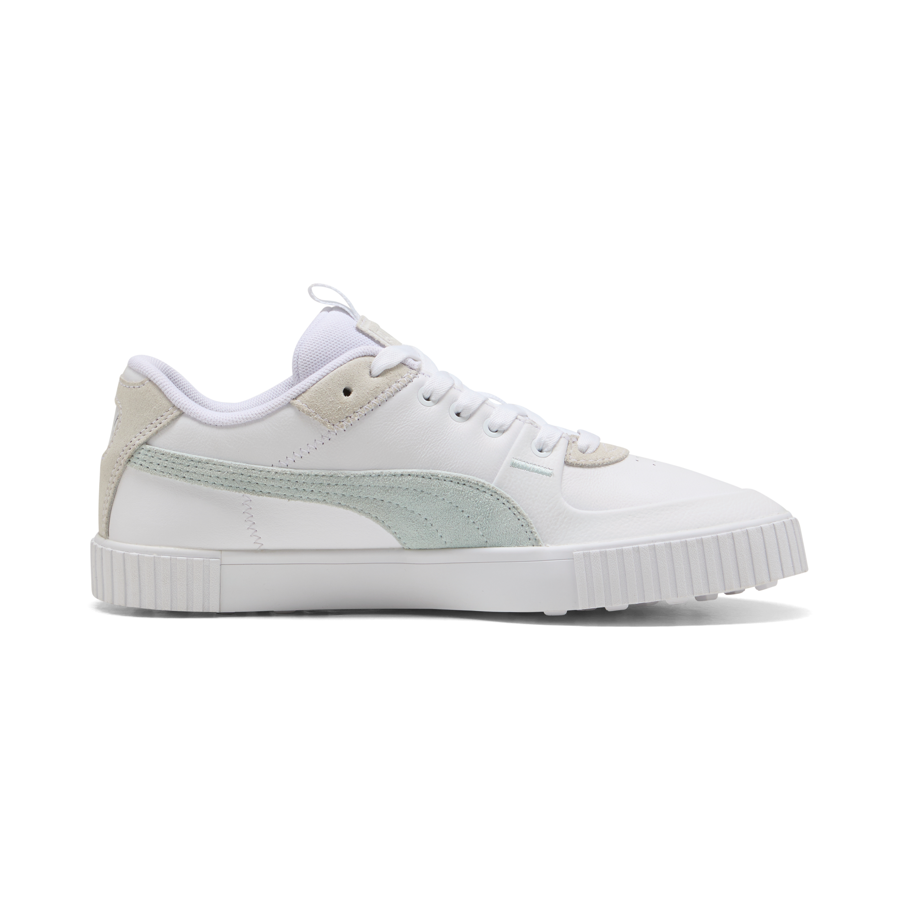 Women's Cali G Spikeless Golf Shoe - White/Light Green
