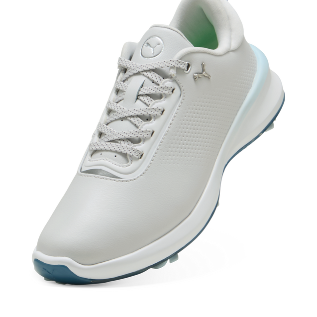 Women's Ignite Blaze 2 Spiked Golf Shoe - Grey/Blue | PUMA | Golf