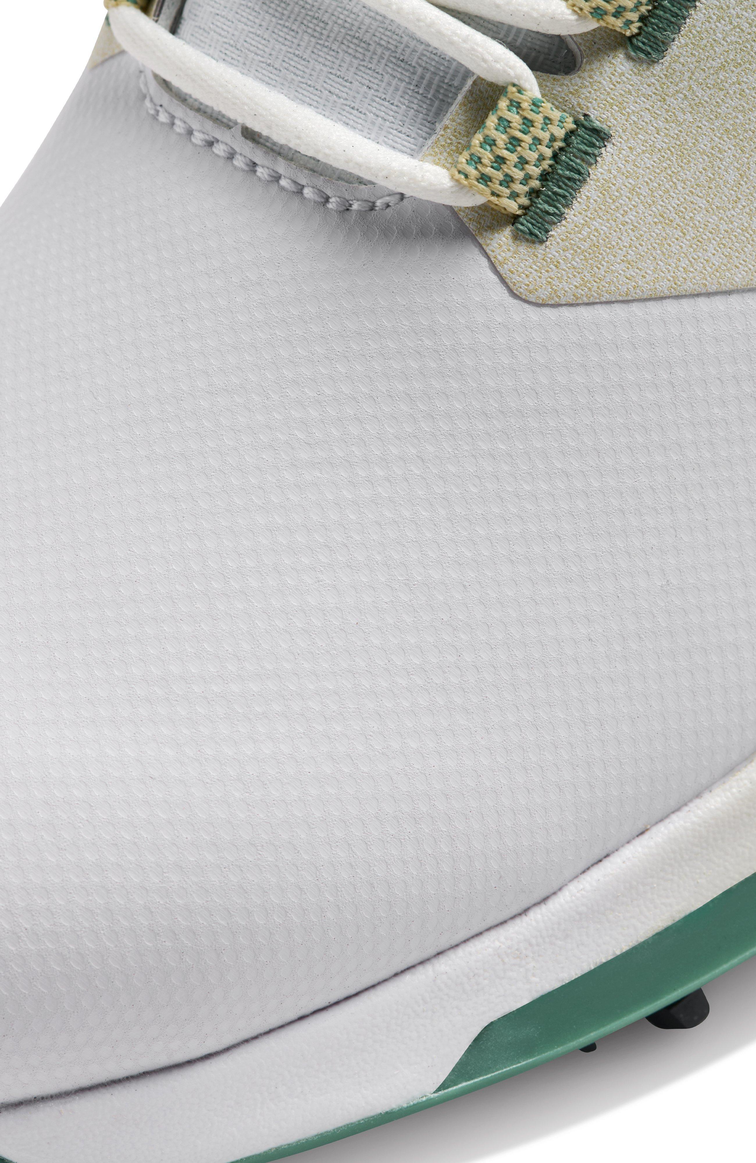 Men's The Ringer 2.0 Spiked Golf Shoe - White/Green