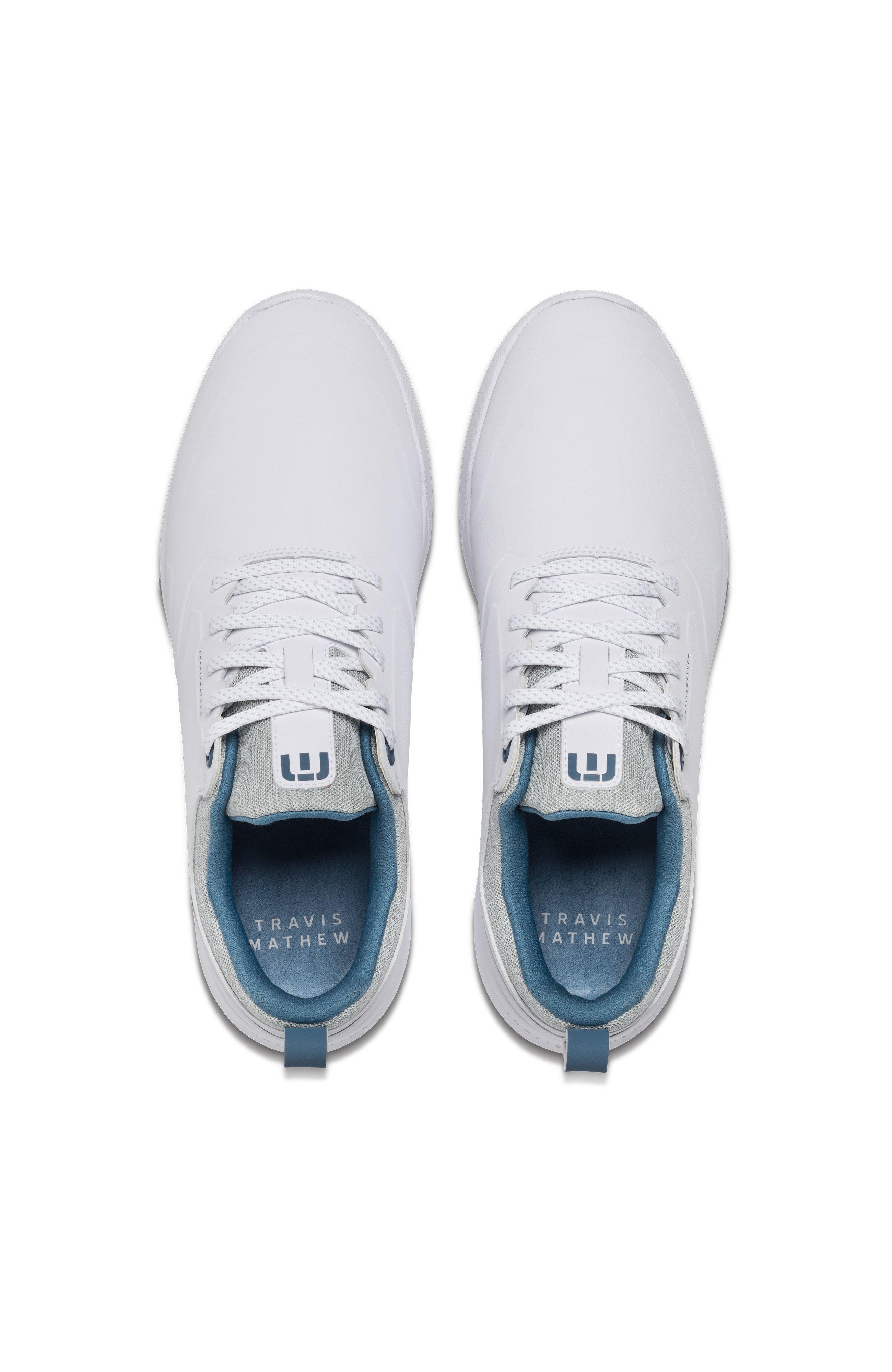 Men's Daily Pro Hybrid Plus Spikeless Golf Shoe - White/Blue
