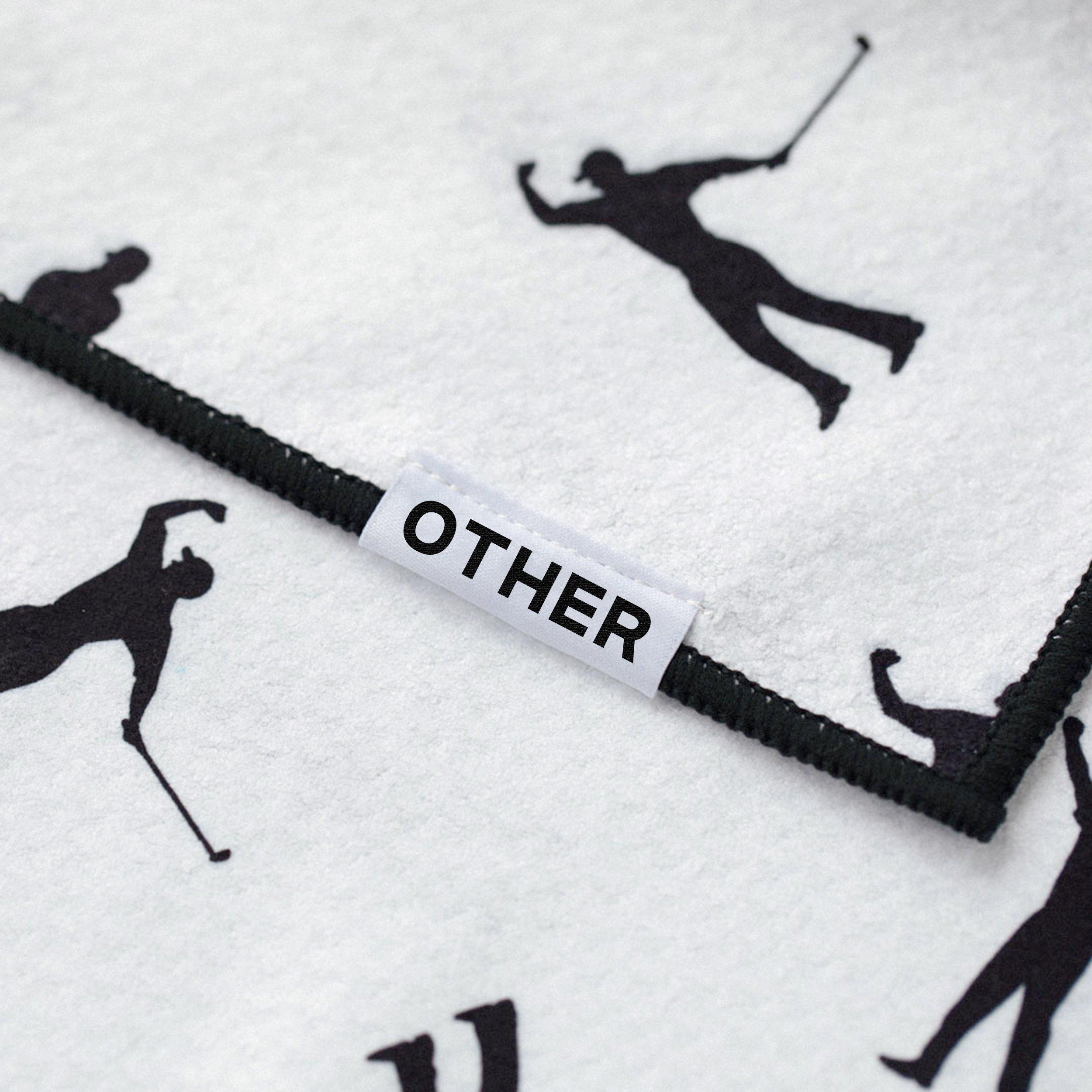 Golfer Celly  Cart Towel