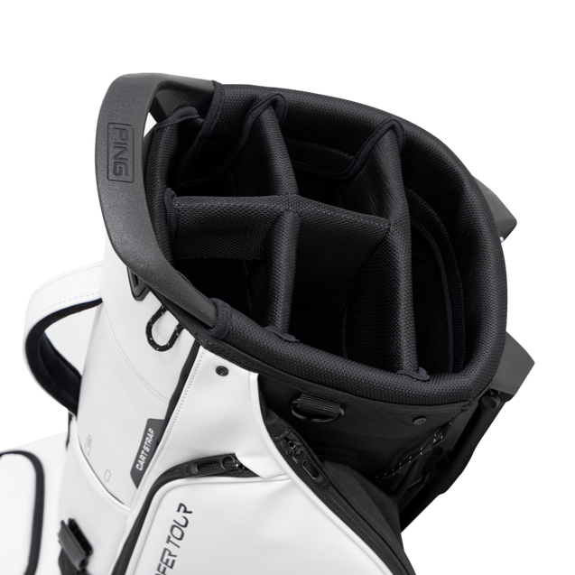 Hoofer Tour Stand Bag | PING | Golf Bags | Men's | WHITE | Golf