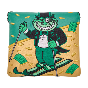 Limited Edition - Bettipalooza Mallet Headcover - Skiing Cat