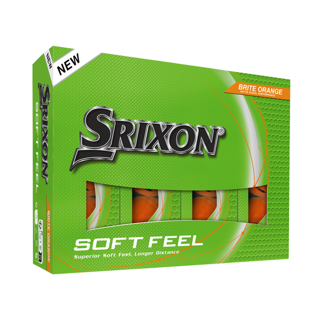 Balles Soft Feel Brite SRIXON