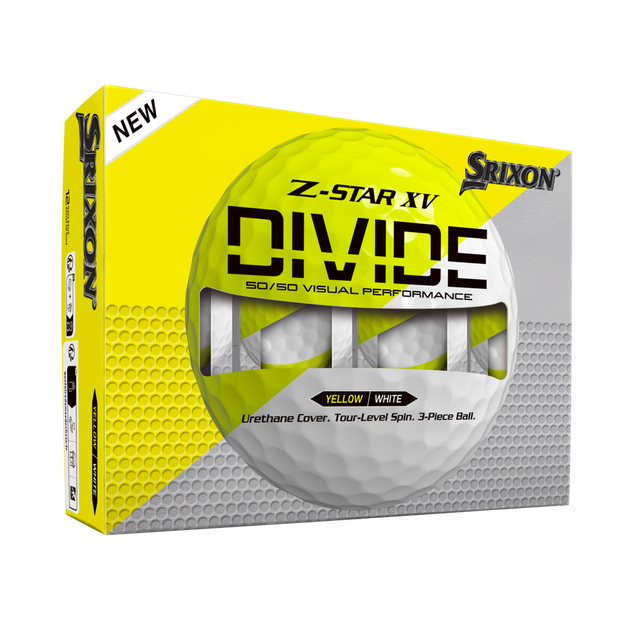 Z-Star XV Divide Golf Balls | SRIXON | Golf Balls | Men's | WHITE