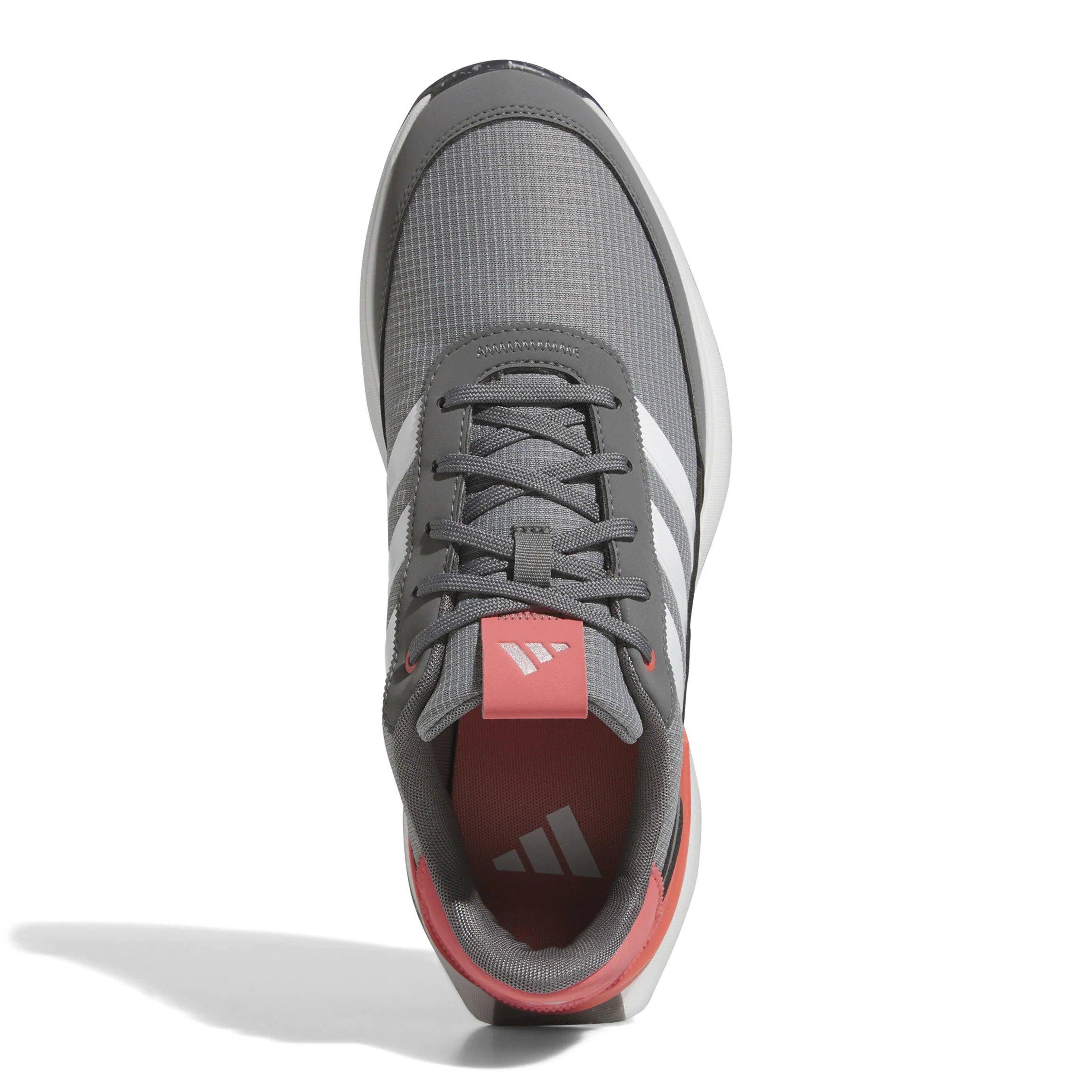 Men's S2G SL 24 Spikeless Golf Shoe - Grey/White/Red