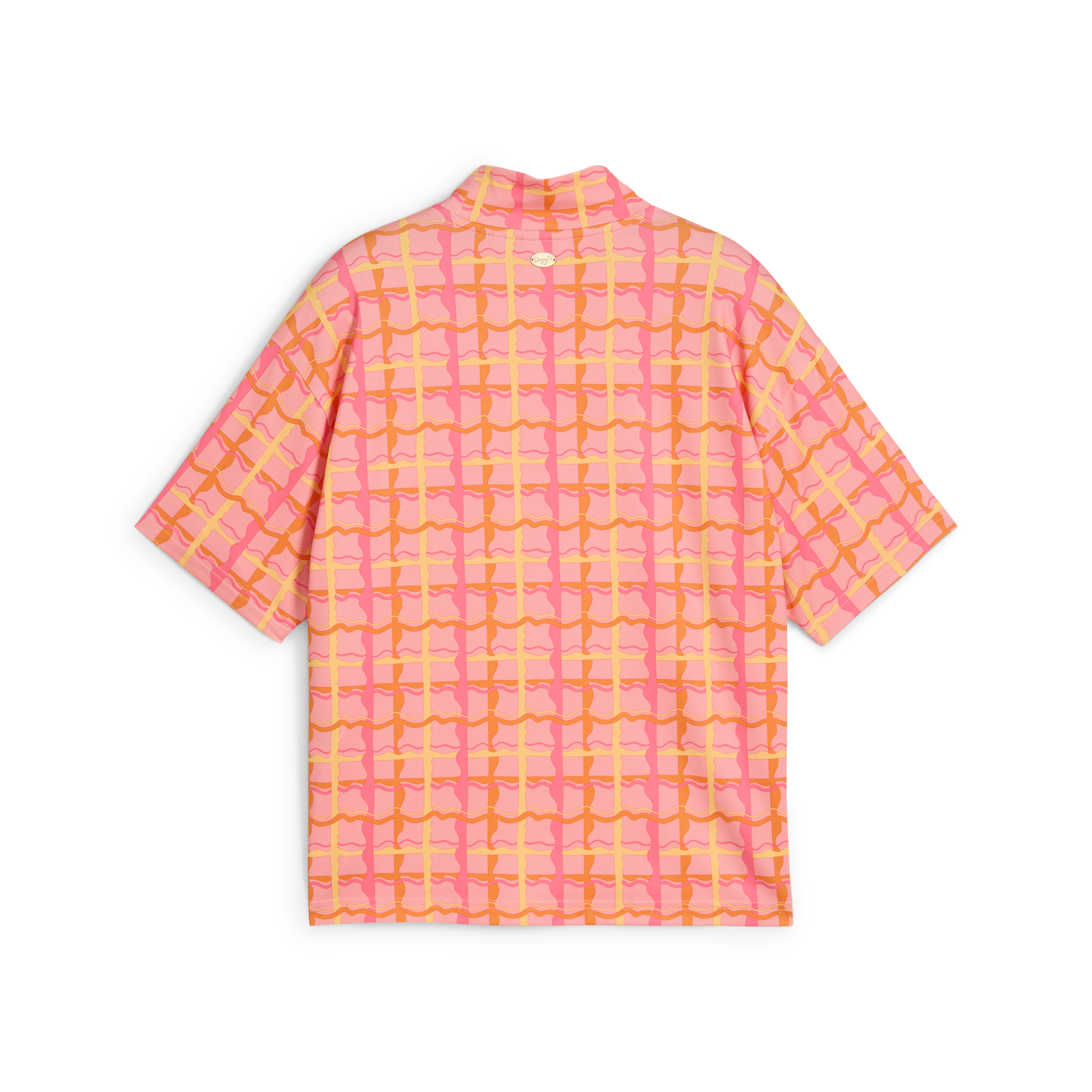 Women's Puma X Dani Dazey Cloudspun Mock Neck Short Sleeve Top