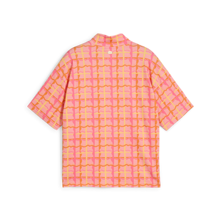 Women's Puma X Dani Dazey Cloudspun Mock Neck Short Sleeve Top PUMA