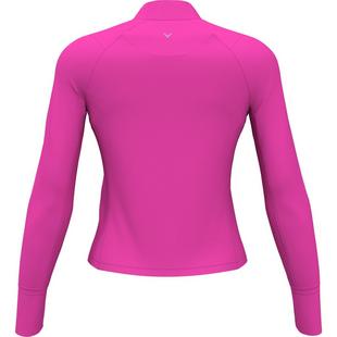 Women's Solid Sun Protection Long Sleeve Top CALLAWAY