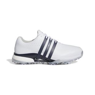 Prior Generation - Men's Tour360 24 Spiked Golf Shoe - White/Navy ADIDAS