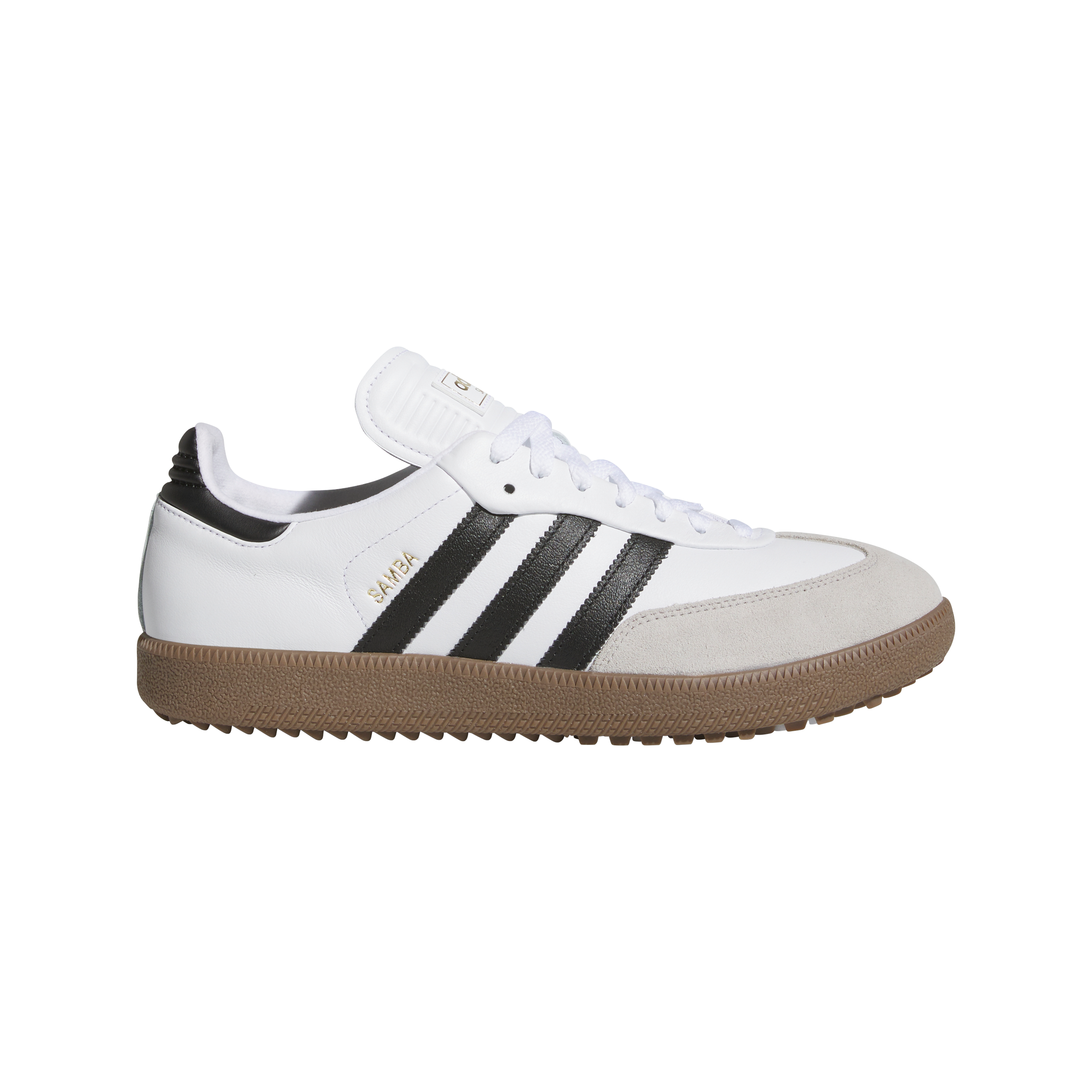 Samba Golf Spikeless Golf Shoe - White/Black | ADIDAS | Golf Shoes