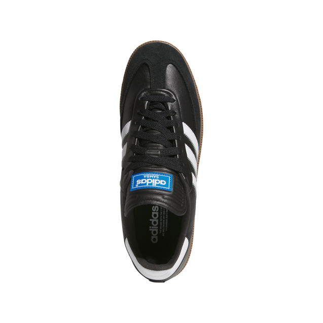 Samba Golf Spikeless Golf Shoe - Black/White | ADIDAS | Golf Shoes