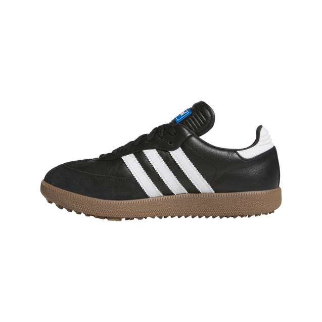 Samba Golf Spikeless Golf Shoe - Black/White | ADIDAS | Golf Shoes