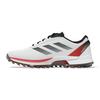 Chaussure de golf sans crampons AdiZero ZG pour hommes - Blanc/rouge