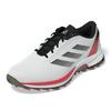 Chaussure de golf sans crampons AdiZero ZG pour hommes - Blanc/rouge