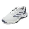 Chaussure de golf sans crampons AdiZero ZG pour hommes - Blanc/bleu