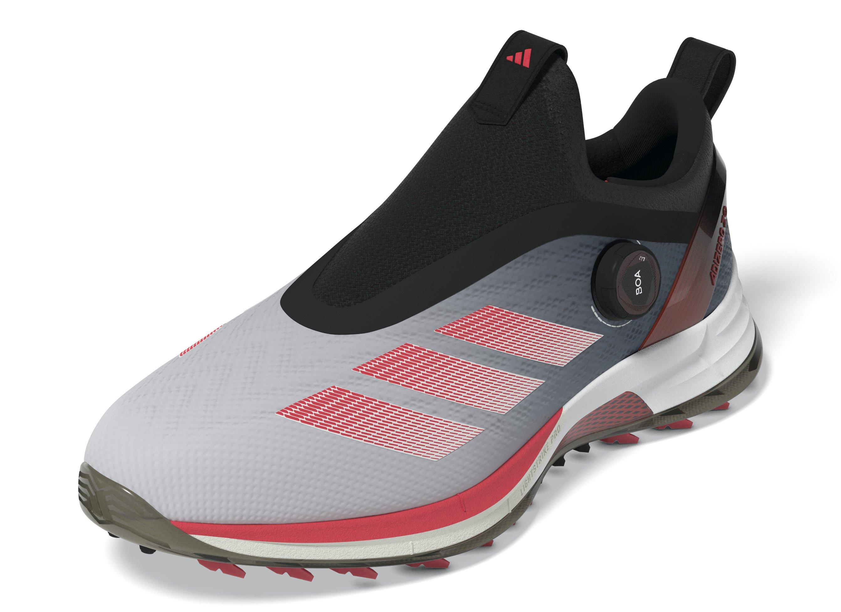 Men's AdiZero ZG BOA Spikeless Golf Shoe - White/Multi