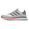 Men's S2G SL Leather 24 Spikeless Golf Shoe - White/Grey/Red