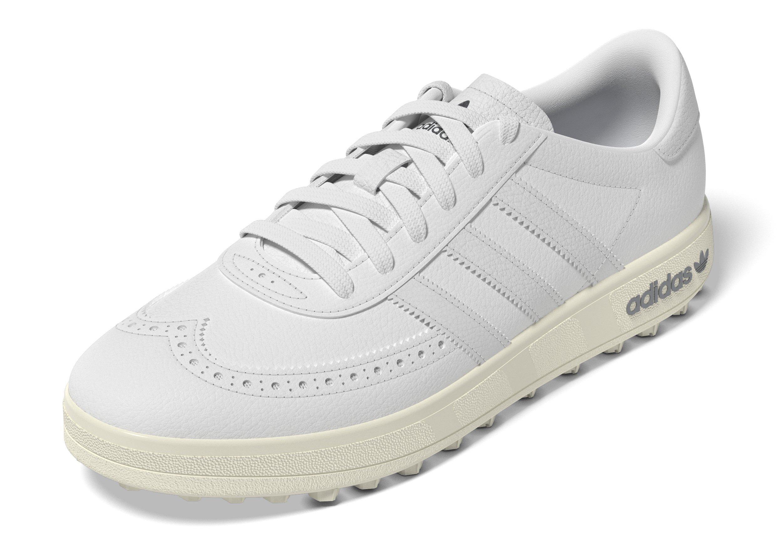 Men's Course Cup Spikeless Golf Shoe - White/Light Blue