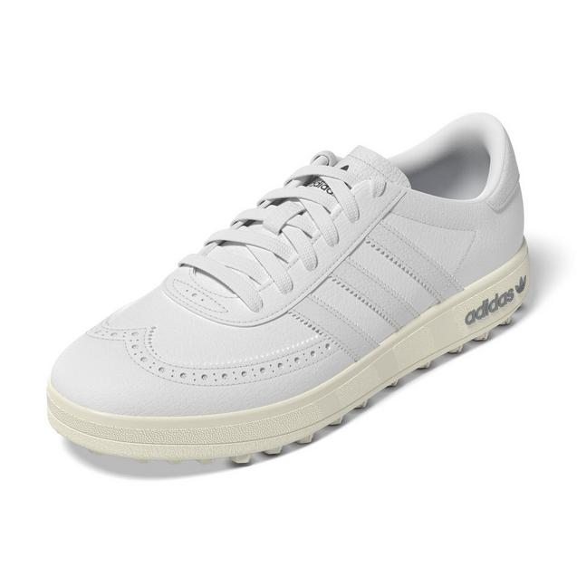 Men's Course Cup Spikeless Golf Shoe - White/Light Blue | ADIDAS