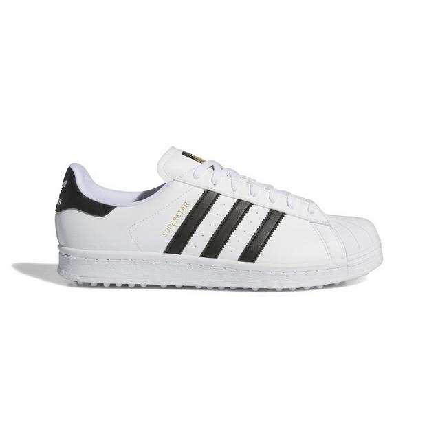 Chaussures de golf sans crampons Superstar Golf pour hommes - Blanc/Noir ADIDAS