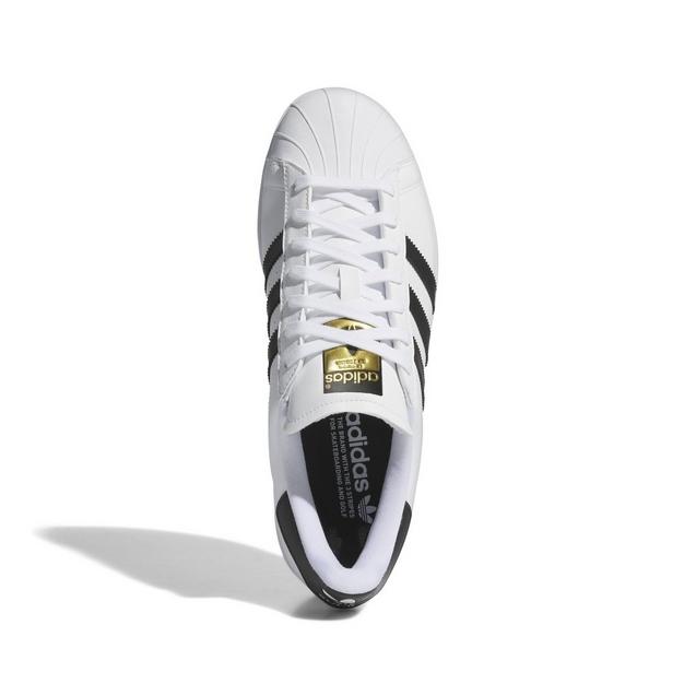 ゴエちゃん　adidas golf Superstar ホワイト/ブラック Men's Superstar Golf Spikeless Golf Shoe - White/Black