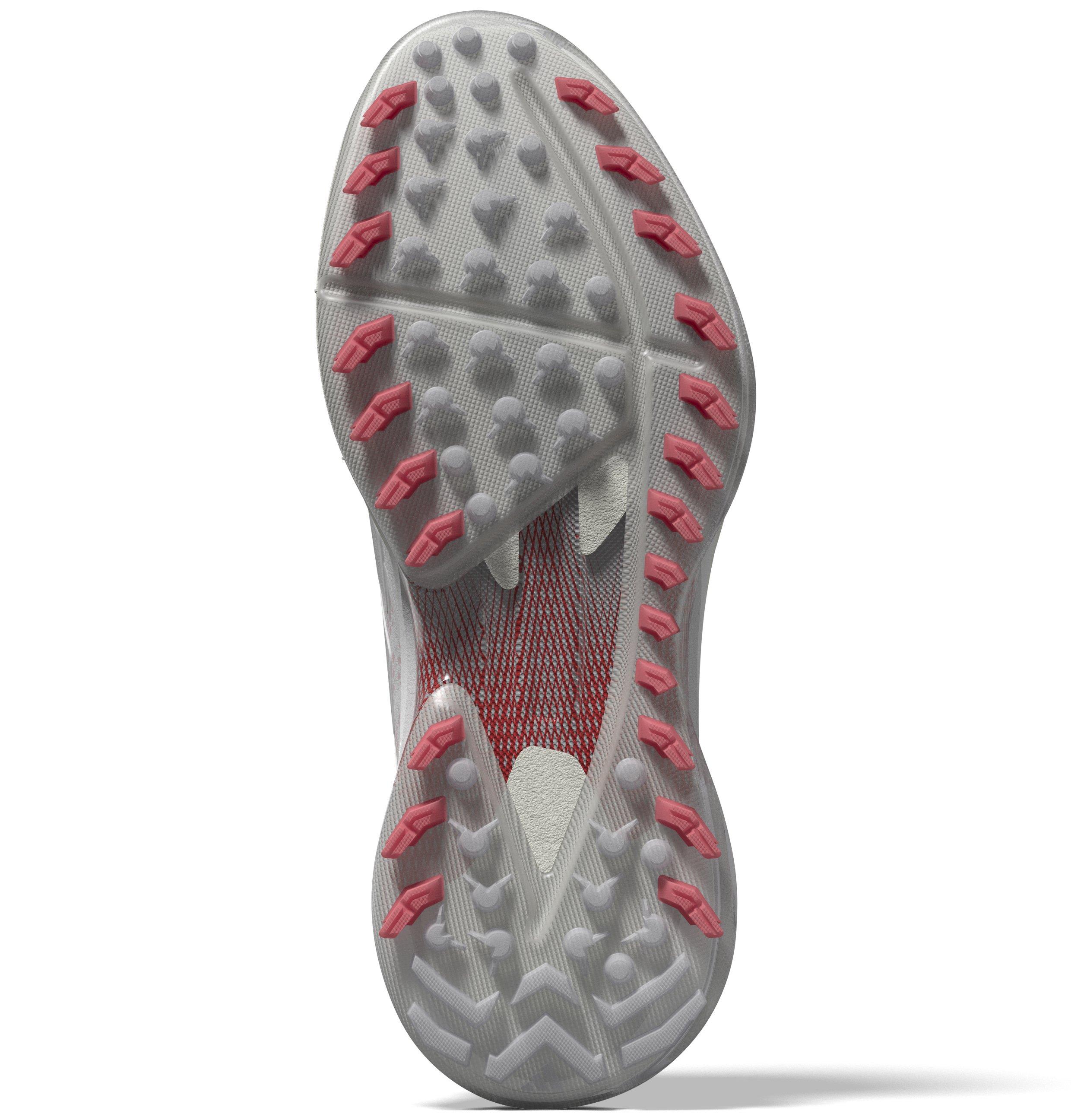 Women's AdiZero ZG Spikeless Golf Shoe - White/Red