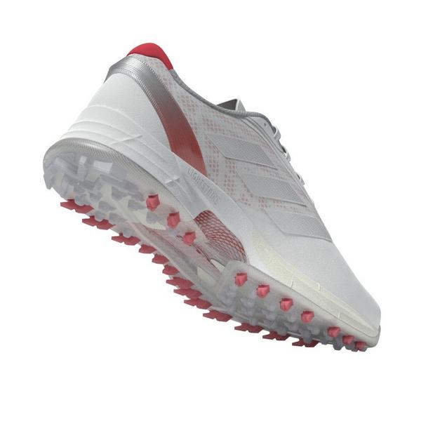 Women's AdiZero ZG Spikeless Golf Shoe - White/Red | ADIDAS
