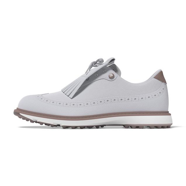 Prior Generation - Women's MC Zoysia Spikeless Golf Shoe - Grey/Coral ADIDAS