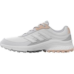 Prior Generation - Women's Zoysia Spikeless Golf Shoe - Grey/Coral ADIDAS