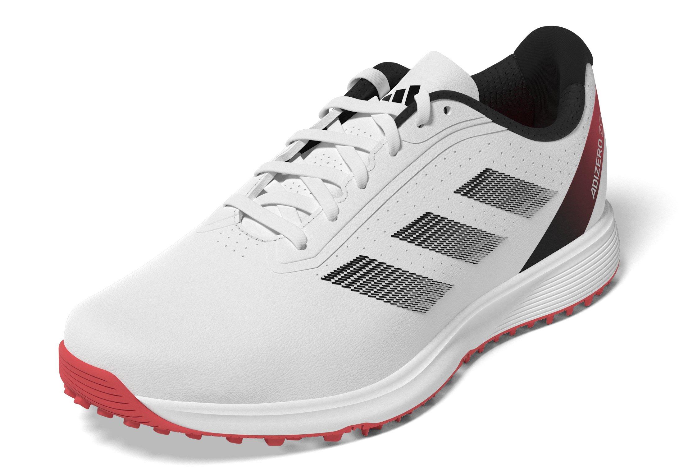 Junior AdiZero ZG Spikeless Golf Shoe - White/Red