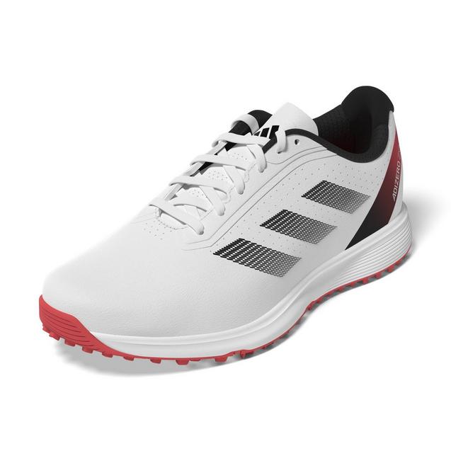 sport 　1、2、GR872、GR873 Junior AdiZero ZG Spikeless Golf Shoe - White/Red | ADIDAS