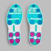 Chaussures Embossed Gallivan2r T.P.u. sans crampons pour hommes - Blanc/Gris