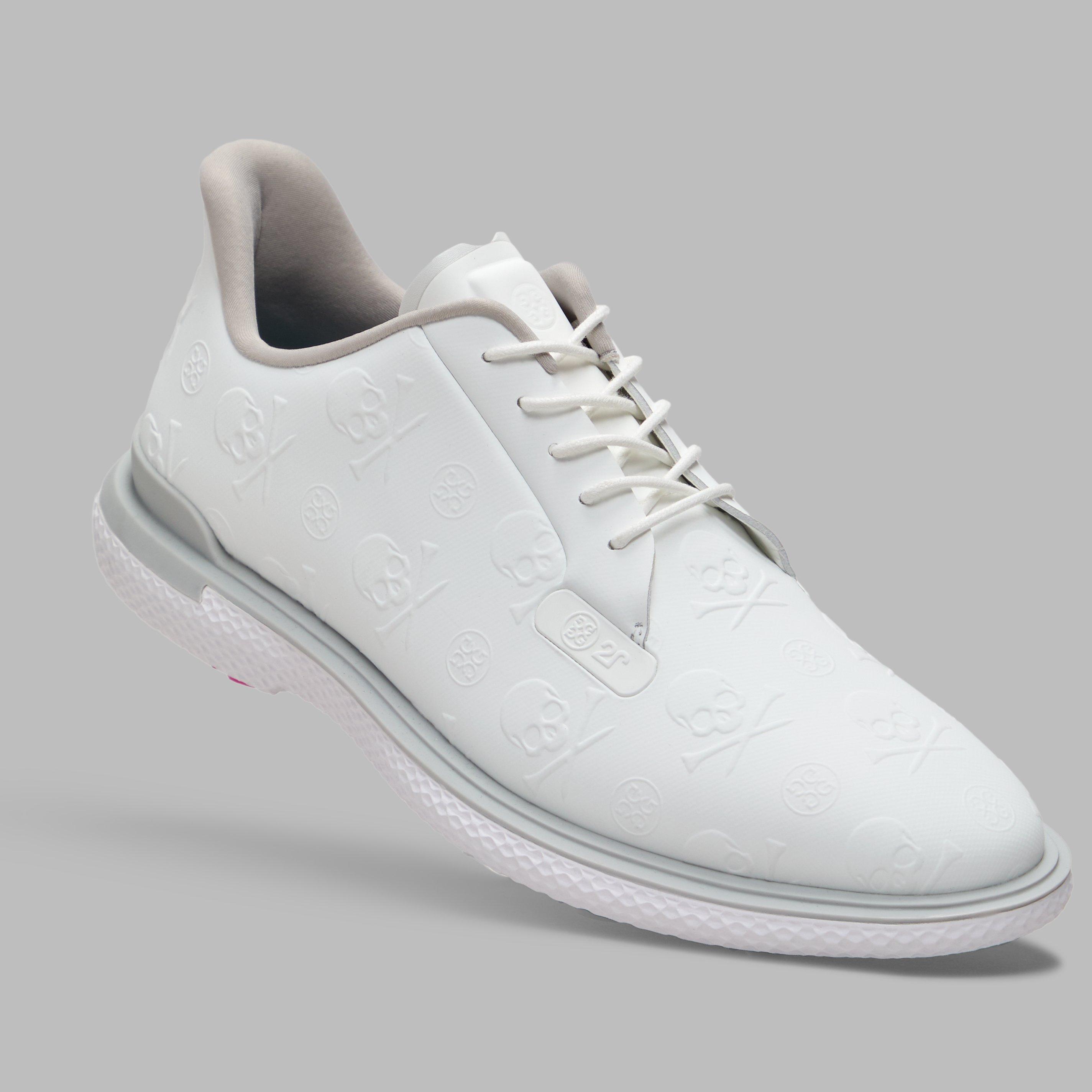 Men's Embossed Gallivan2r T.P.U. Spikeless Golf Shoe - White/Grey