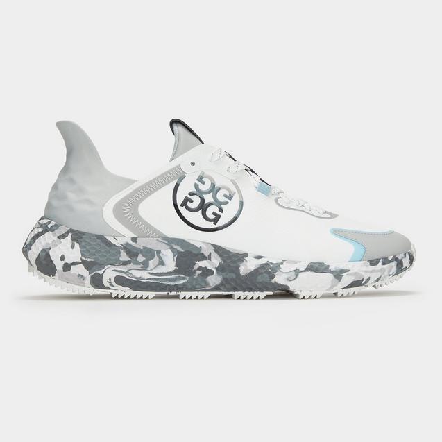 Men's MG4X2 T.P.U. Camo Sole Spikeless Golf Shoe - White/Grey G/FORE