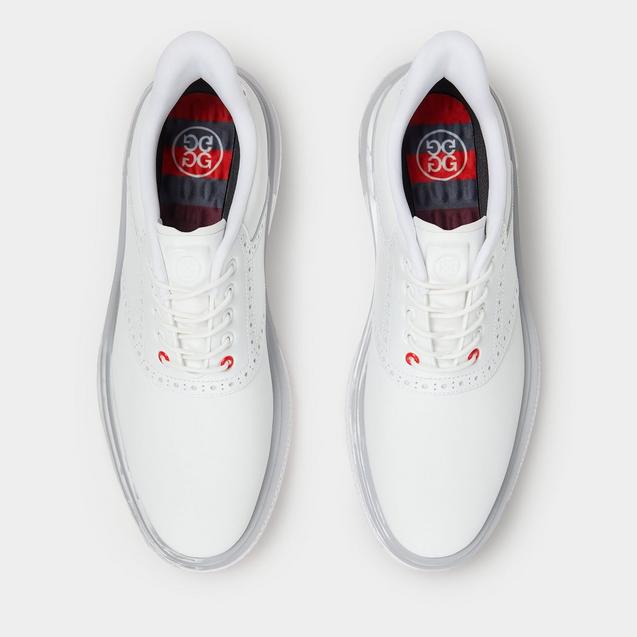 Men's Gallivan2r G/LOCK T.P.U. Saddle Spiked Golf Shoe - White