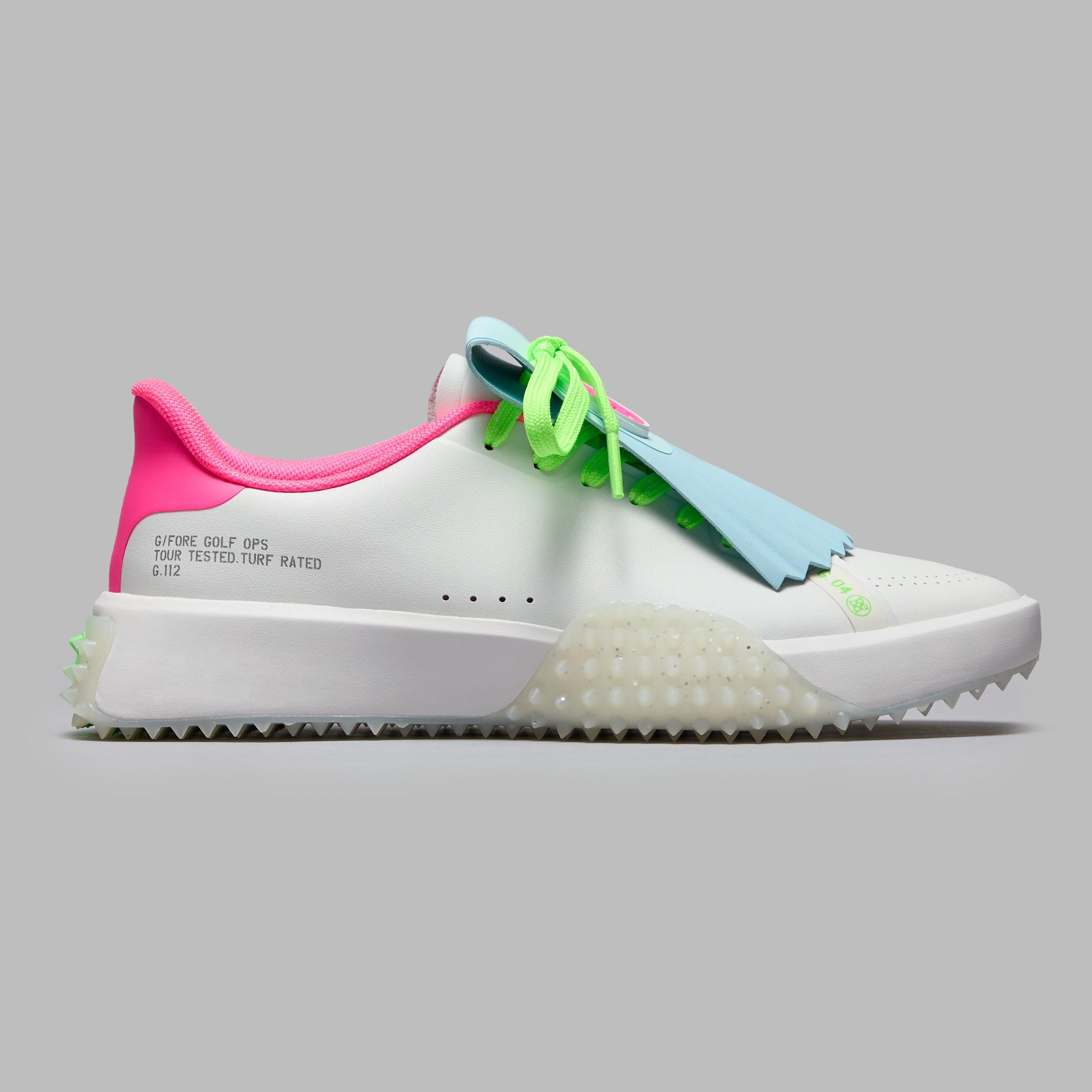 Women's Leather Kiltie G.112 Spikeless Golf Shoe - White