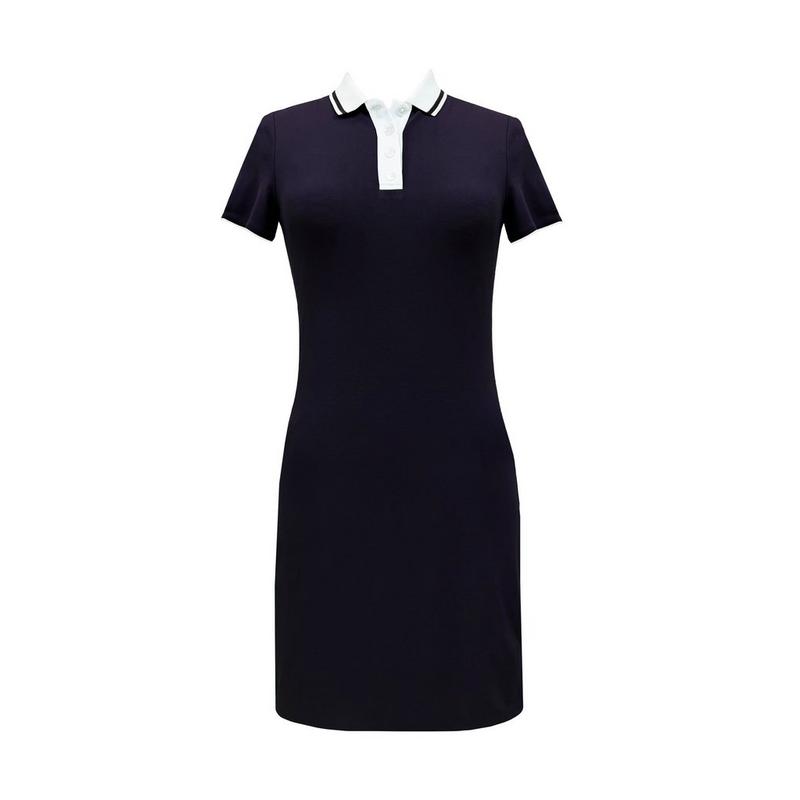 Women's Pique Short Sleeve Polo Dress