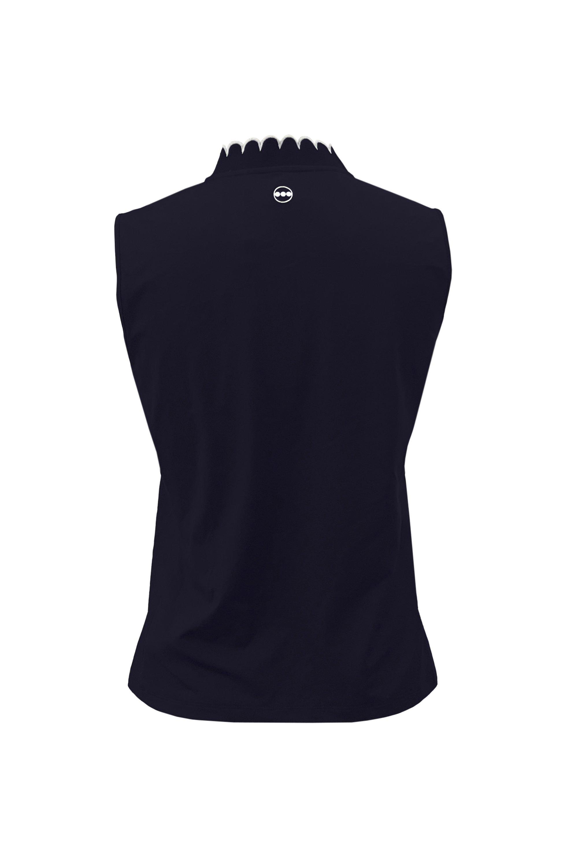 Women's Velocity Scalloped Sleeveless Top