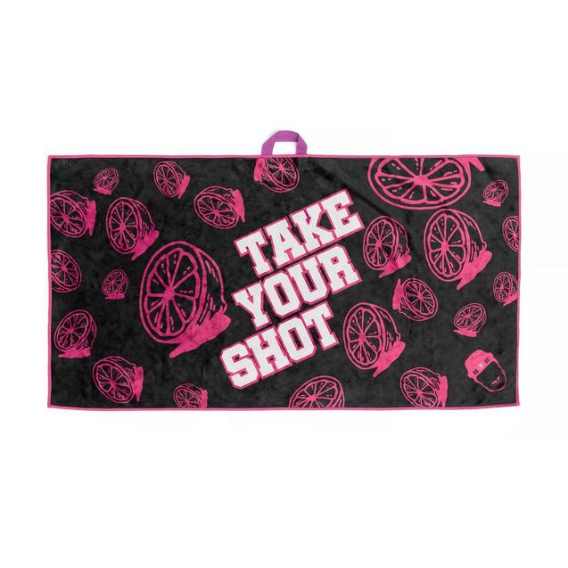 Pink Whitney Take Your Shot Towel BARSTOOL