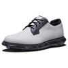 Chaussure de golf &agrave; crampons Tradition Blucher pour hommes - Blanc/bleu marin